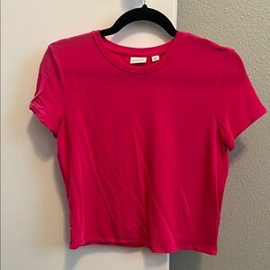 Aritzia Women's Pink Top
